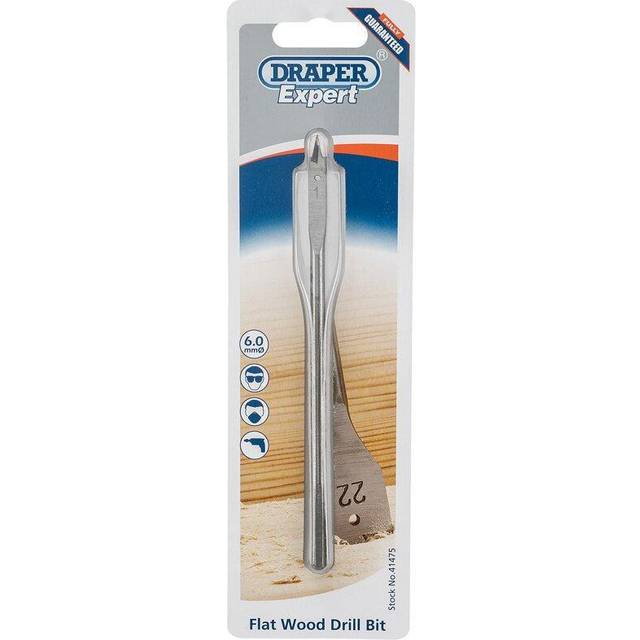 Draper Expert Flat Wood Drill Bit 6mm 150mm