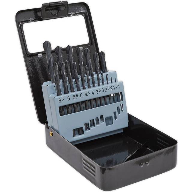 HSS Roll Forged Drill Bit Set 19pc &#216;1-10mm
