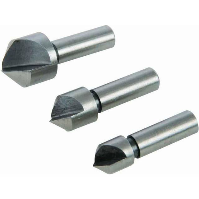 Toolpak HSS Countersink Bit Set (3 Piece) Metal