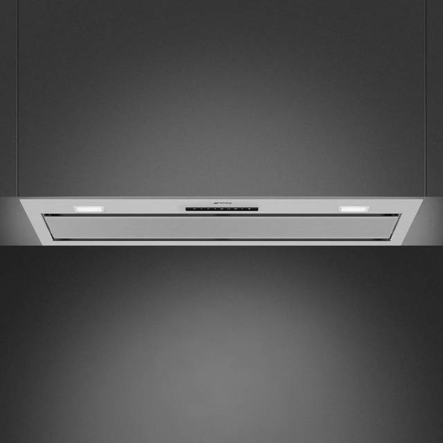 KSG9P4X integrerad fläkt 90 cm, rostfritt stål