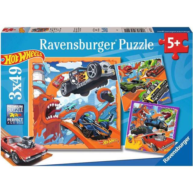 RAVENSBURGER Hot Wheels 3X49P |Multi/patterned |One Size