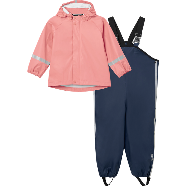 Reima Tihku Rain Outfit regnställ (barn) - Rose Blush, 86