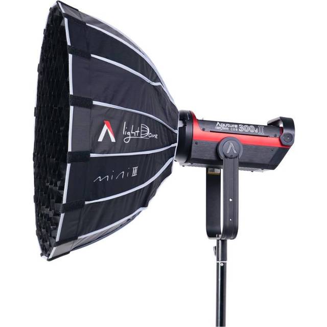 Aputure Light Dome Mini III (22.8") Compact Circular Softbox in Black/Silver - 2ft (60cm)