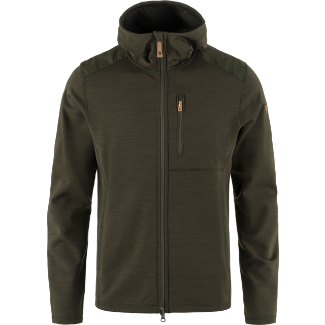 Fjällräven Keb Fleece Hoodie M - Deep Forest