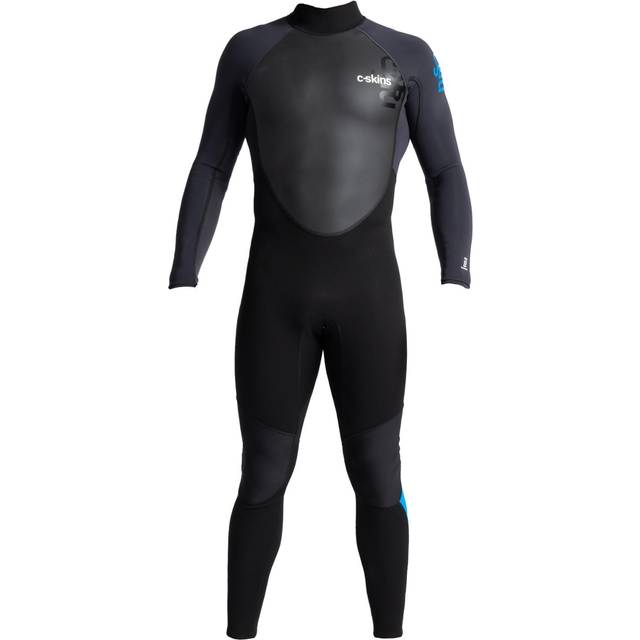 C-Skins Element 3/2 Steamer - Black/Anthracite/Cyan - MT