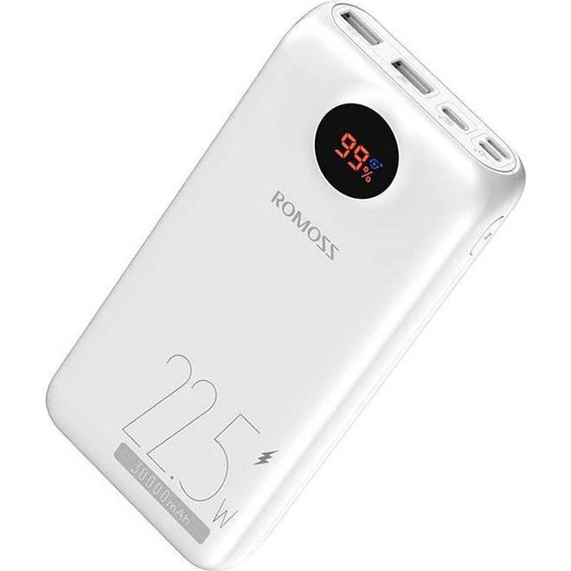 Romoss Powerbank PSW30PF 30000mAh, 22.5W Hvid