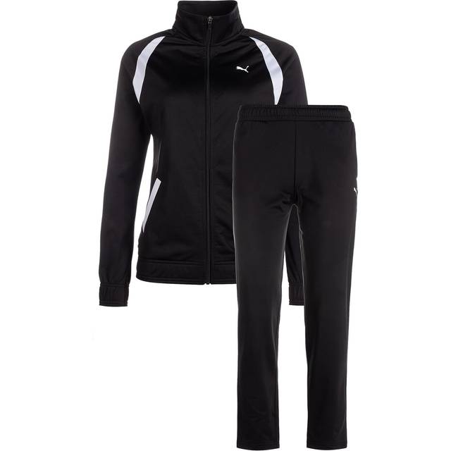 Puma Classic Tricot Jogging Suit - Black