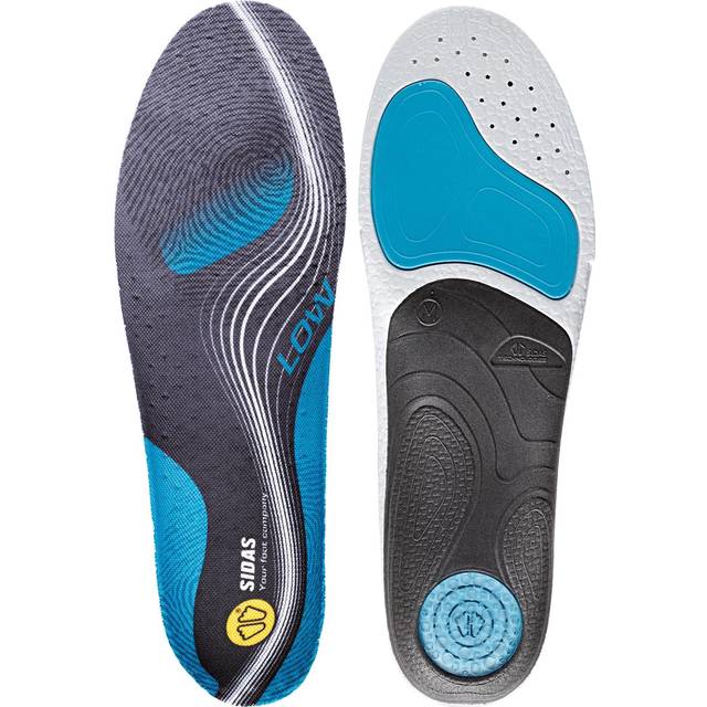 Sidas 3Feet Activ' Running Insoles, S | Low Arch Blue