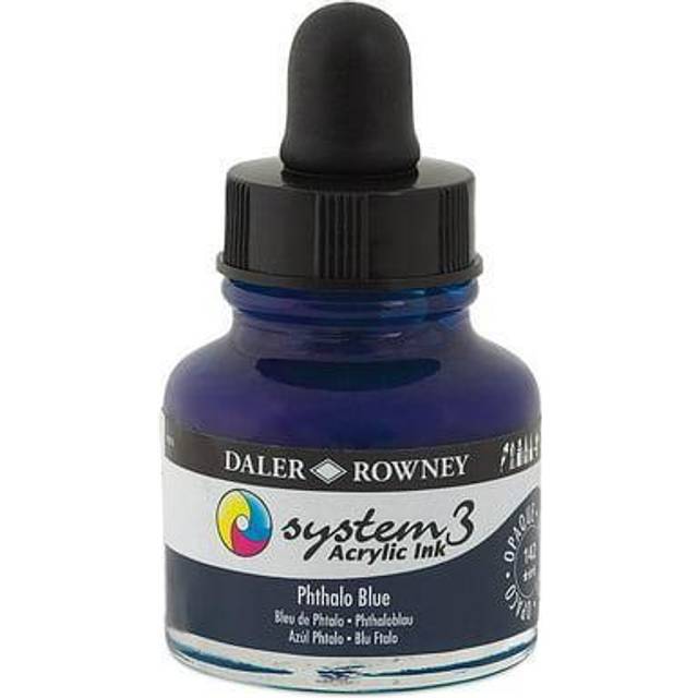 SYSTEM3 INK 29,5 ml PHTHALO BLÅ