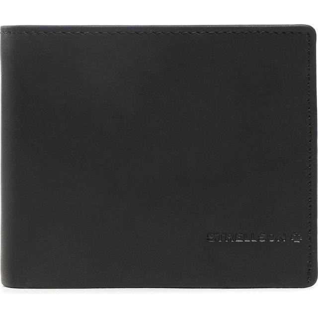 Strellson Brick Lane Myles Wallet RFID protection Leather 11 cm black