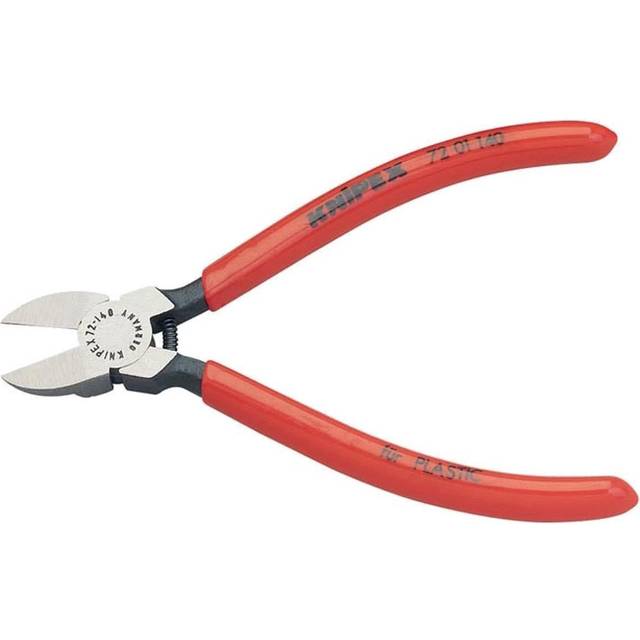 Knipex 72 01 140 SBE Diagonal Side Cutter for Plastics or Lead Only, 140mm