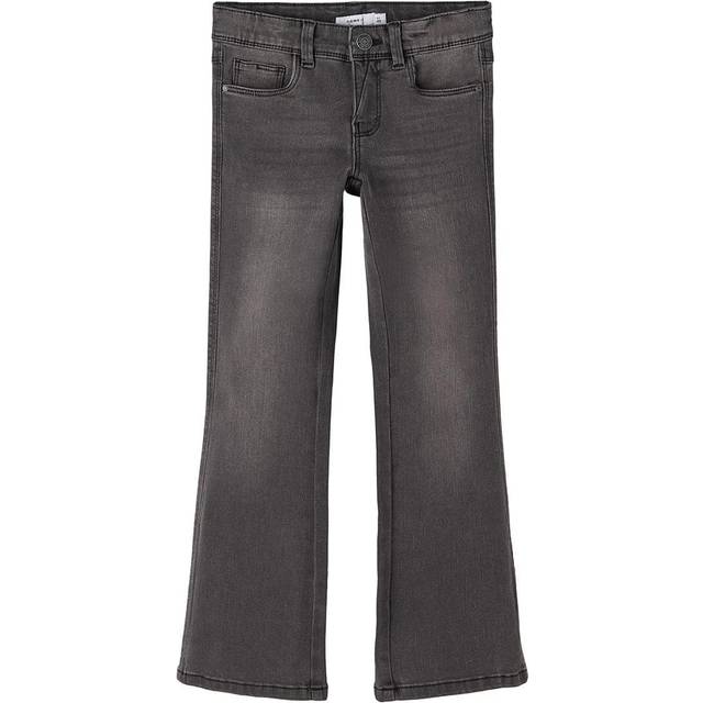 NAME IT Nkfpolly Skinny Boot Jeans 1142-Au Noos |Grey |164