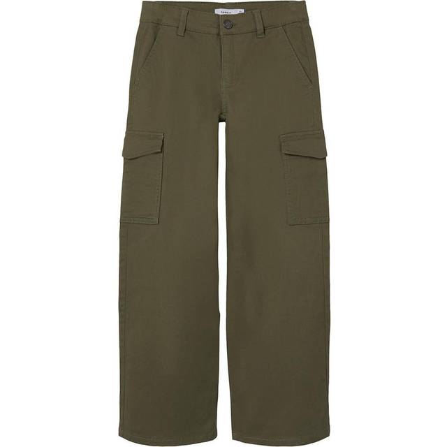 Bestseller A/S Lastbyxor för flickor, Djup Lichen Green, 164