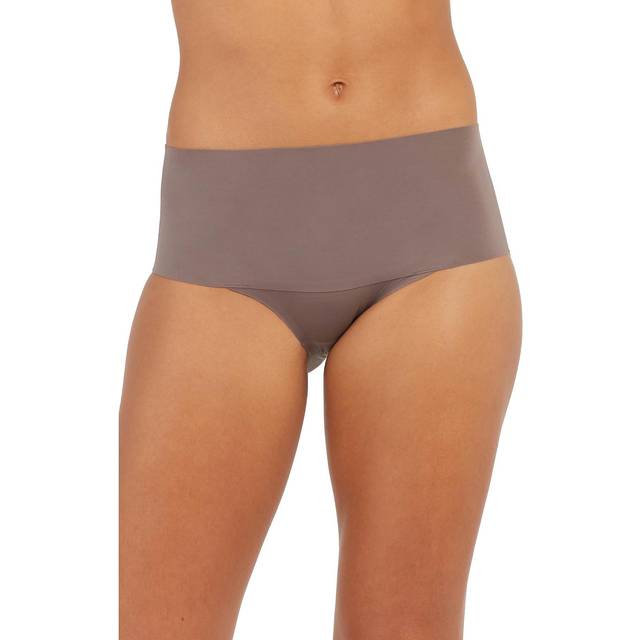 Undie-tectable Light Control Briefs - UMBER ASH - These briefs solve all your VPL woes and are totally invisible under clothes. Elastic-free edges and a bonded waistband provide everyday comfort, making these next-to-nothing briefs truly Undie-tectable®.