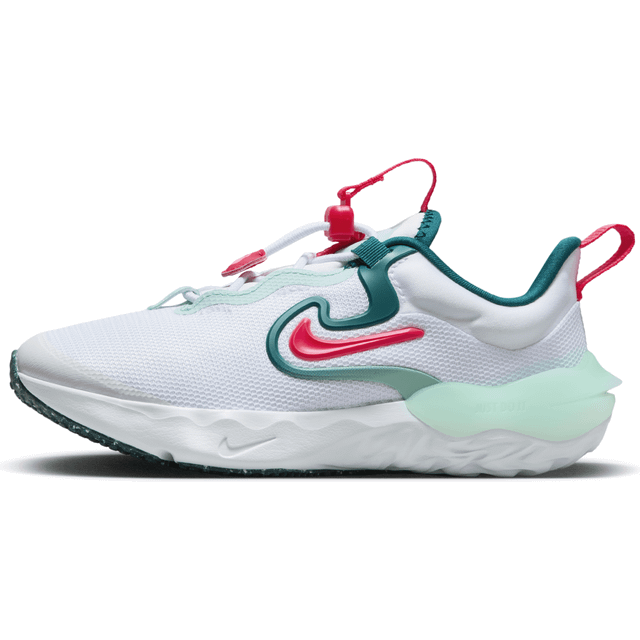 (PS) Nike Run Flow Easy On/Off Shoes 'White Jade Ice' DR0471-101 - White/Jade Ice/Geode Teal - 12C
