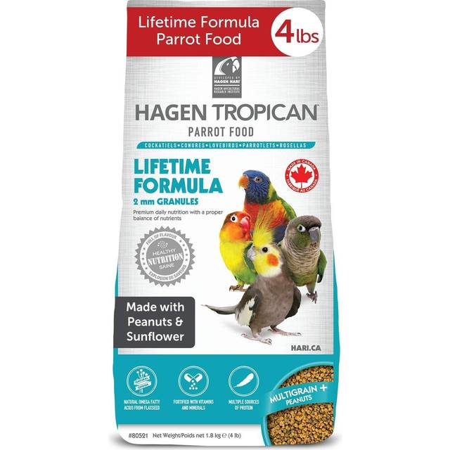 Hari Tropican Nymfpartier Lifetime granulat, 1,8 kg