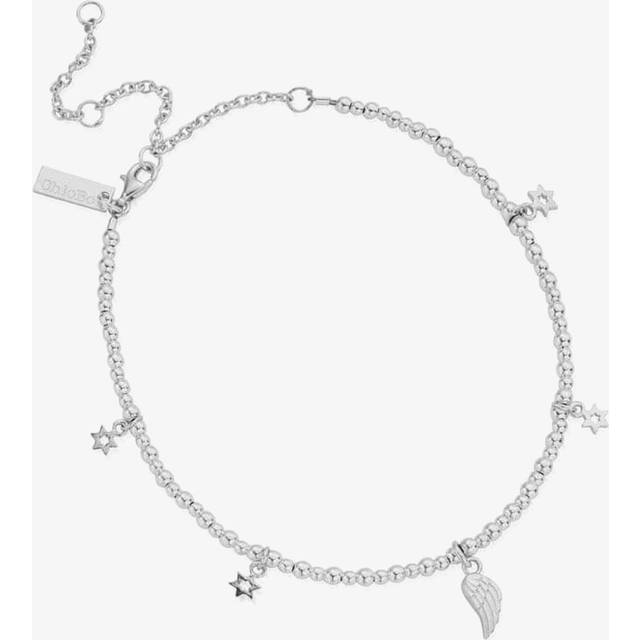 ChloBo Mini Cute Divinity Within Anklet, Multi, Women - Print