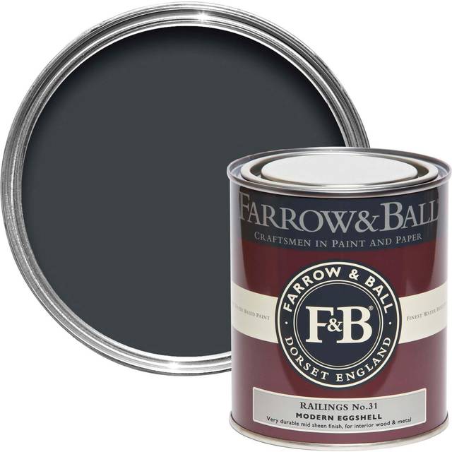 Farrow & Ball - Modern Eggshell - Railings 31 750ml