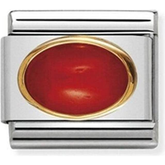 Composable Classic Gold Red Coral Link 030502/11
