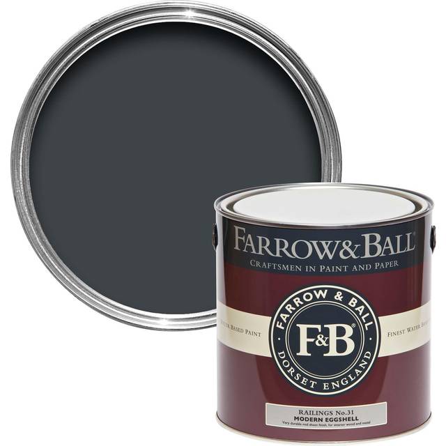 Farrow & Ball Railings 2.5 L Modern Eggshell No. 31