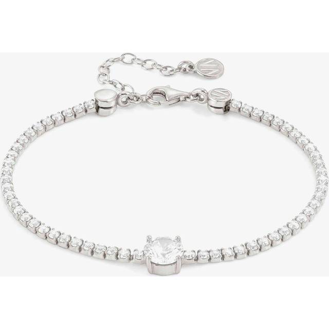 Nomination Chic Silver Crystal Joyful Bracelet - 16cm