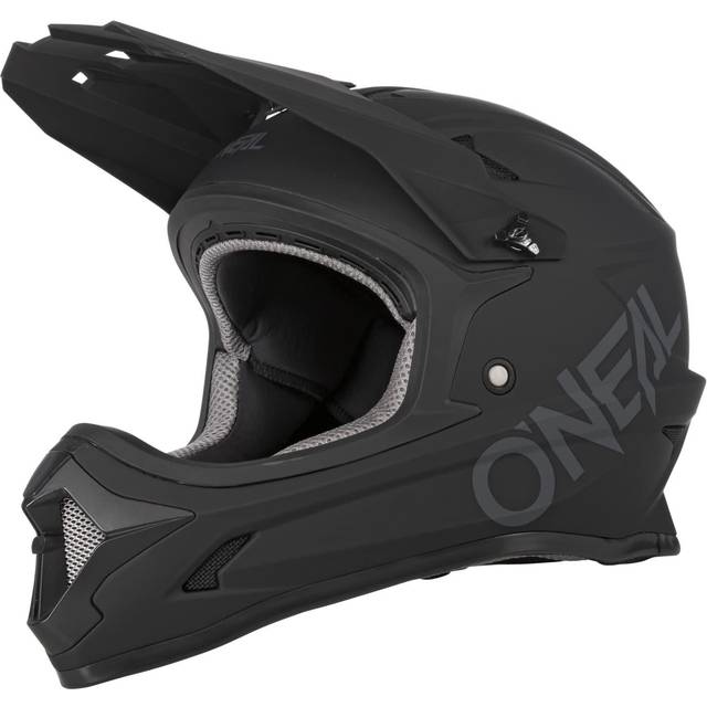 O'NEAL | Mountainbikehjälm | MTB Downhill | Enligt säkerhetsstandarden EN1078, ventilationsöppningar för luftflöde och kylning, ABS ytterskal | SONUS Helmet SOLID | Vuxen | Svart | Storlek M