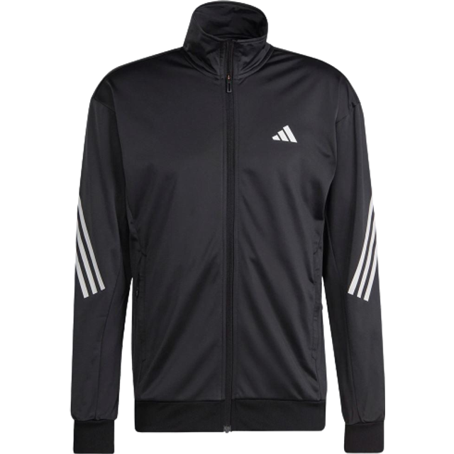 Adidas 3-stripes Knit Träningsjacka Herrar Svart - S