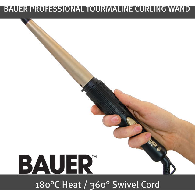 Bauer Tourmaline Coated Curling Wand