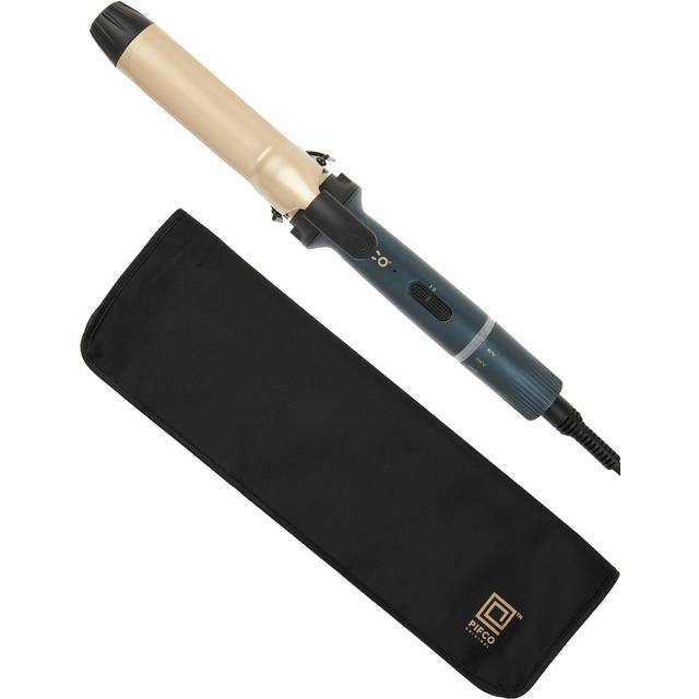 PIFCO Soft Curls 204578 Curling Tong - Gold & Blue, Blue,Gold