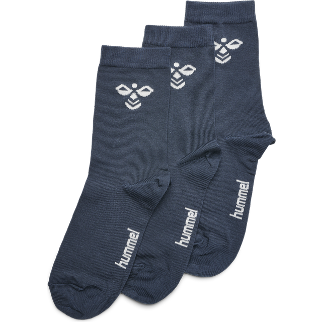 Kid socks Hummel sutton (x3) - Bleu - 28/31