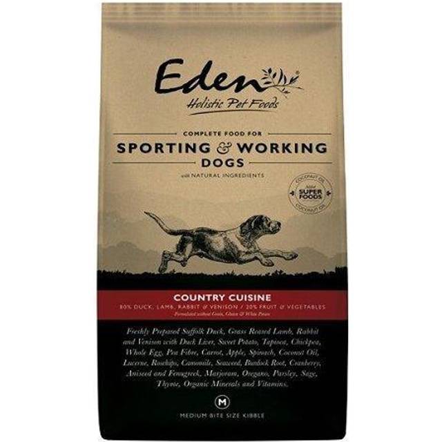 (Country Cuisine, medium) Eden Working & Sporting Grain Free Dog Food 15kg