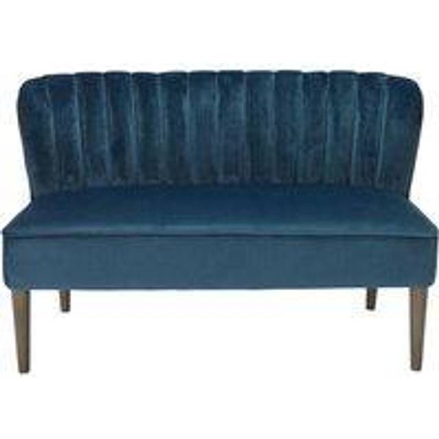 LPD Furniture Bella Loveseat Accent Sofa Midnight Blue, none
