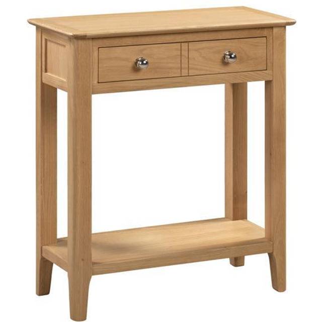 Julian Bowen Cotswold Console Table, Brown