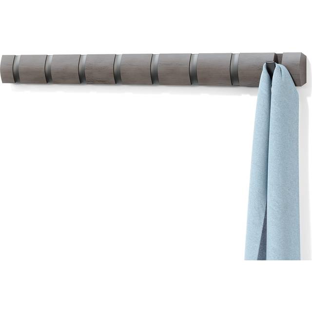 Umbra Flip Wall Mounted Coat Rack - Pewter