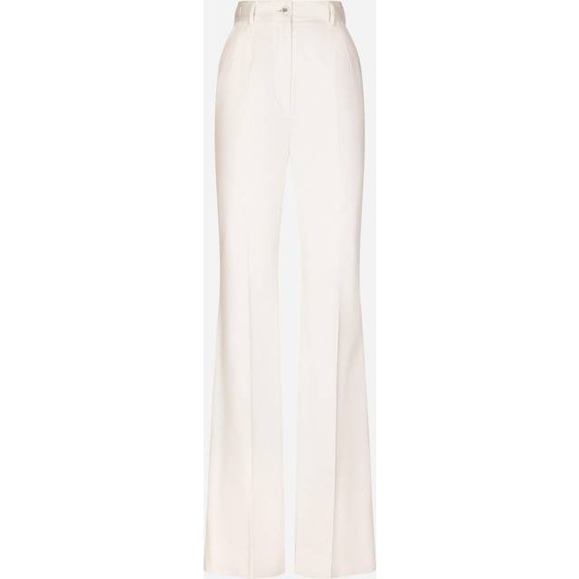 Dolce&Gabbana High-rise flared pants - white (UK 12)