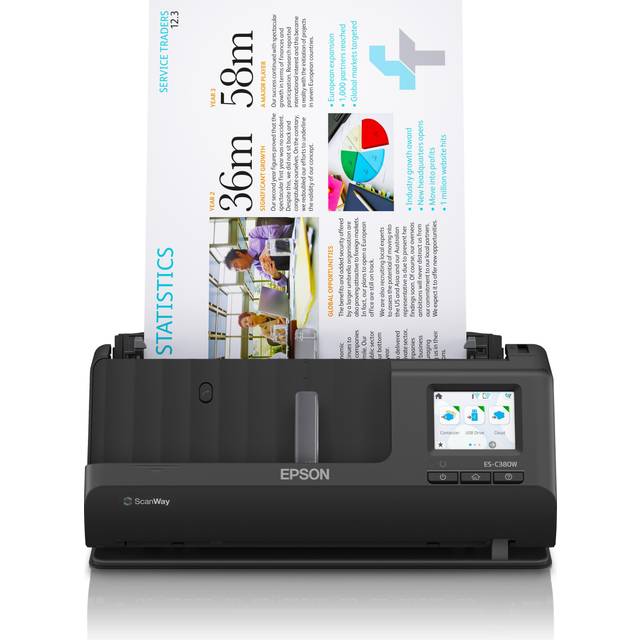 Epson WorkForce ES-C380W A4 Scanner [2,5kg]