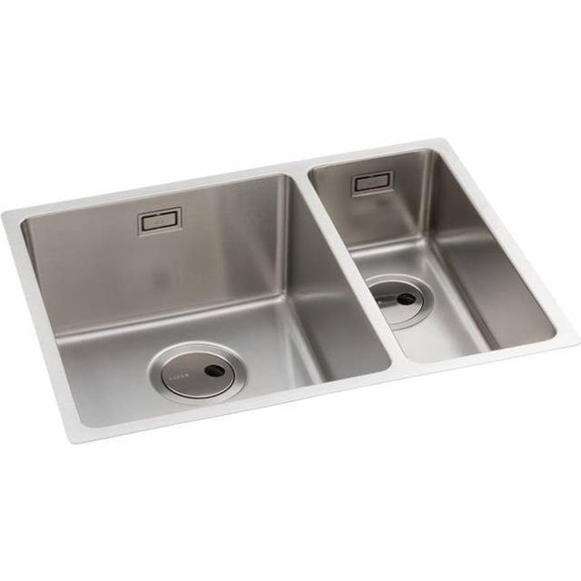 Abode Matrix R15 1.5 Bowl Brushed Stainless Steel Kitchen Sink LHMB