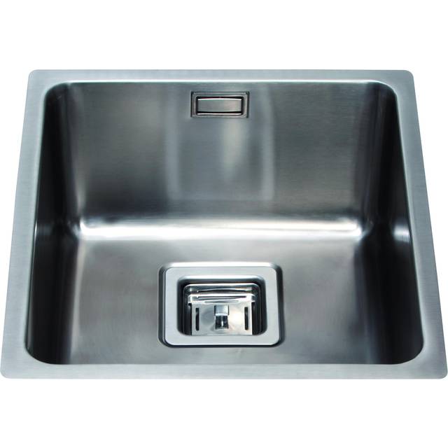 CDA KSC23SS Undermount Square 1.0 Bowl Sink