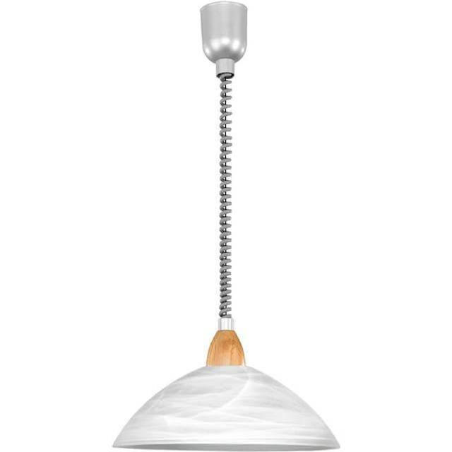 Eglo Lord 2 Rise and Fall Ceiling Pendant in White
