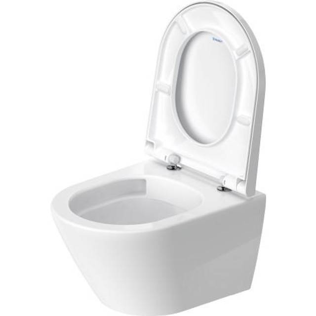 Vägghängd Toalett Duravit D-Neo Rimless: 480 mm - Compact