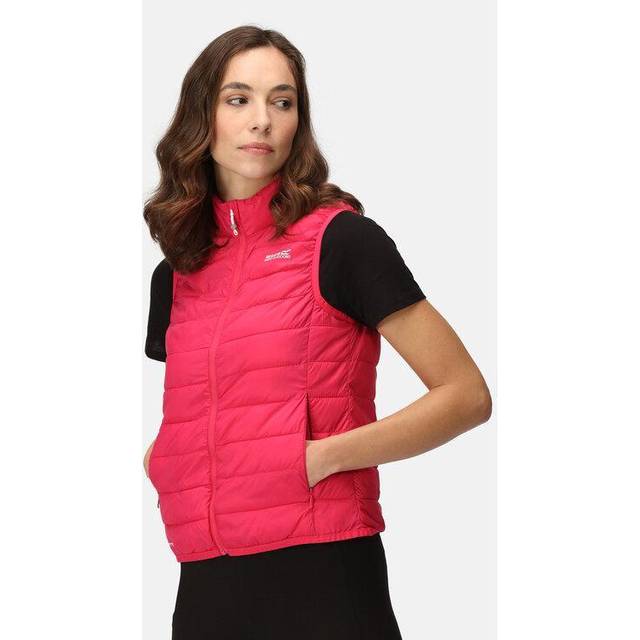 Regatta Water-repellent Women's Pink Quilted Hillpack Insulated Bodywarmer, Size: 16