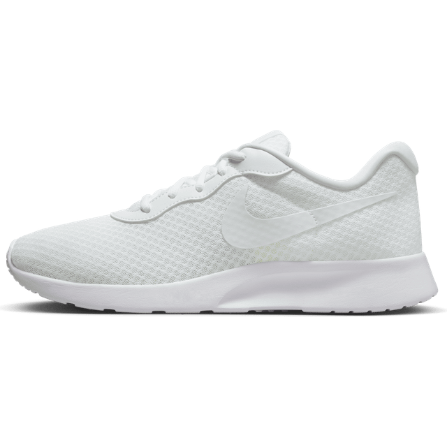 Nike Tanjun FLYEASE Sneaker för män, vit/vit, volt, 46 EU, Vit vit volt, 46 EU