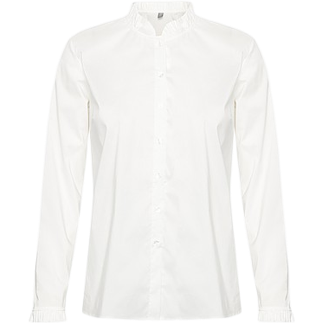 Women's button-down blouse CULTURE Antoinett - Blanc