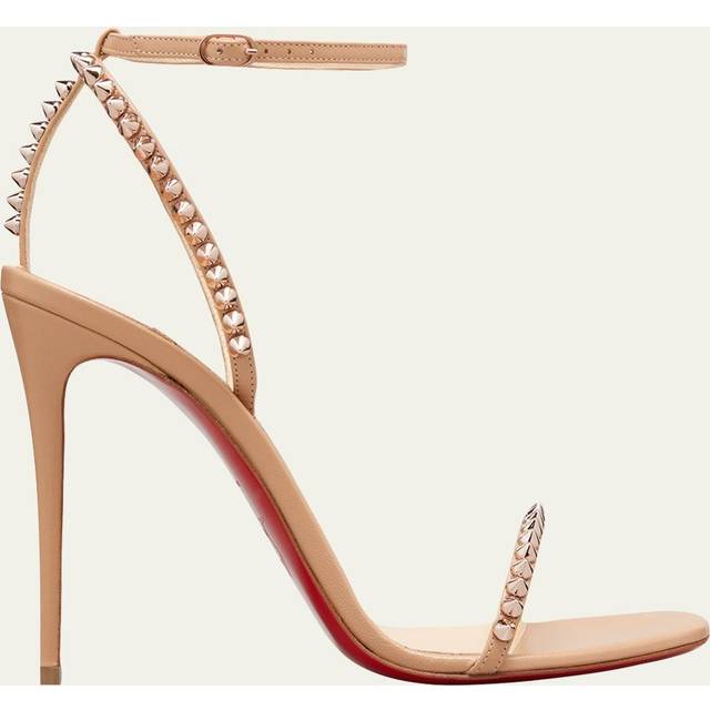 Christian Louboutin So Me 100 embellished leather sandals