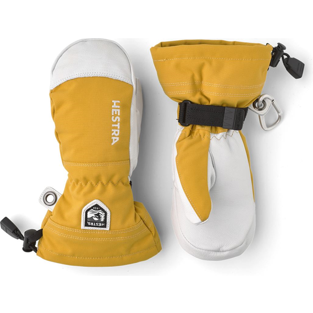 Army Leather Heli Ski JR - Mitt Mustard (6) - Gul (6)