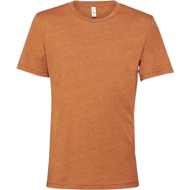 Bella+Canvas Unisex Heather CVC Short Sleeve T-Shirt Heather Autumn M