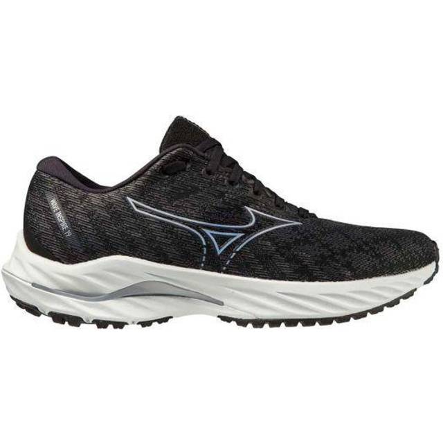 Mizuno Dam Wave Inspire 19 löpning, svart/silverstar/SCrest, 8 UK, Svart Silverstar Screst, 42 EU