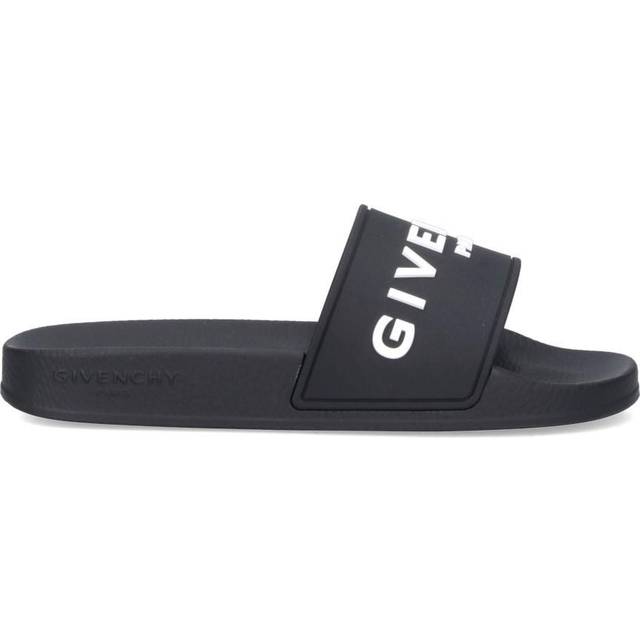 Givenchy Sandals - Slide Flat Sandal - black - Sandals for ladies - 3 (UK)
