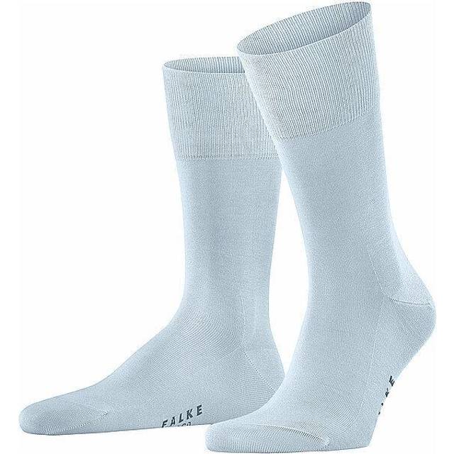 FALKE Tiago bomull enfärgad 1 par, damstrumpor, blå (Light Blue 6594), 39-40, Blå (Light Blue 6594), 39-40 EU