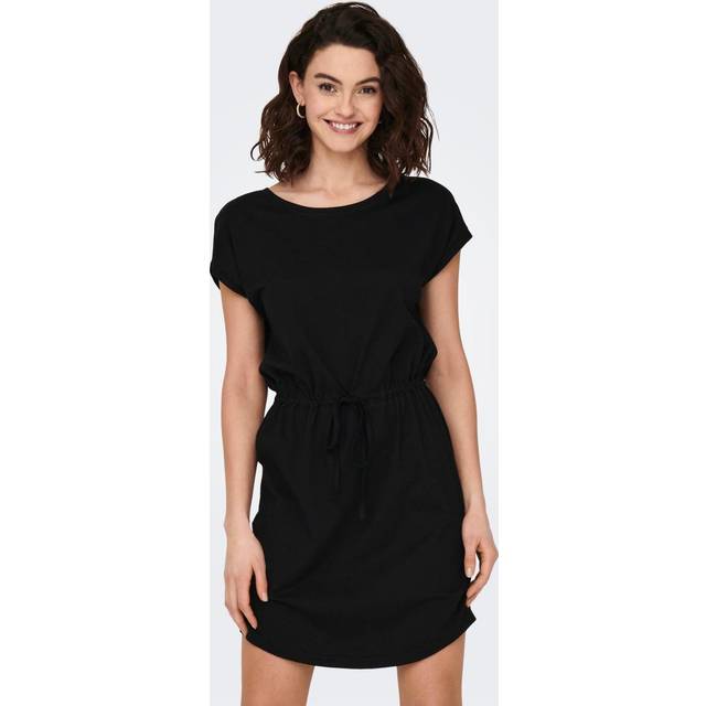 ONLY ONLMAY Life S/S klänning NOOS klänning, Svart (Black), M